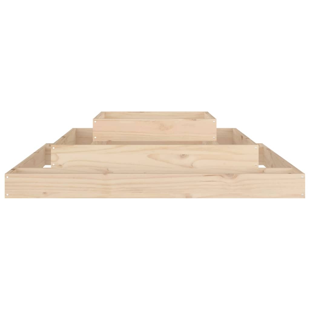 Plantekasse 110x110x27 cm heltre furu