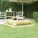 Plantekasse 110x110x27 cm heltre furu
