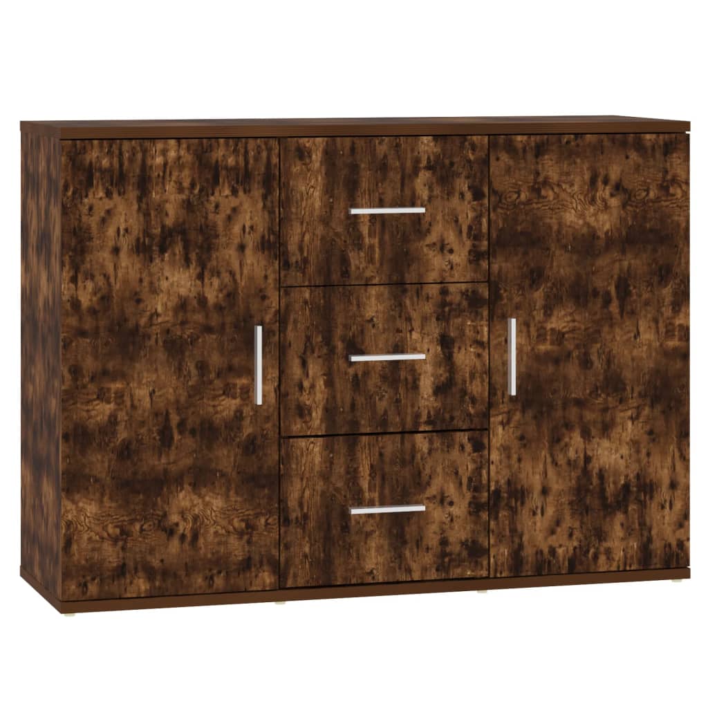 Skjenk røkt eik 91x29,5x65 cm konstruert tre