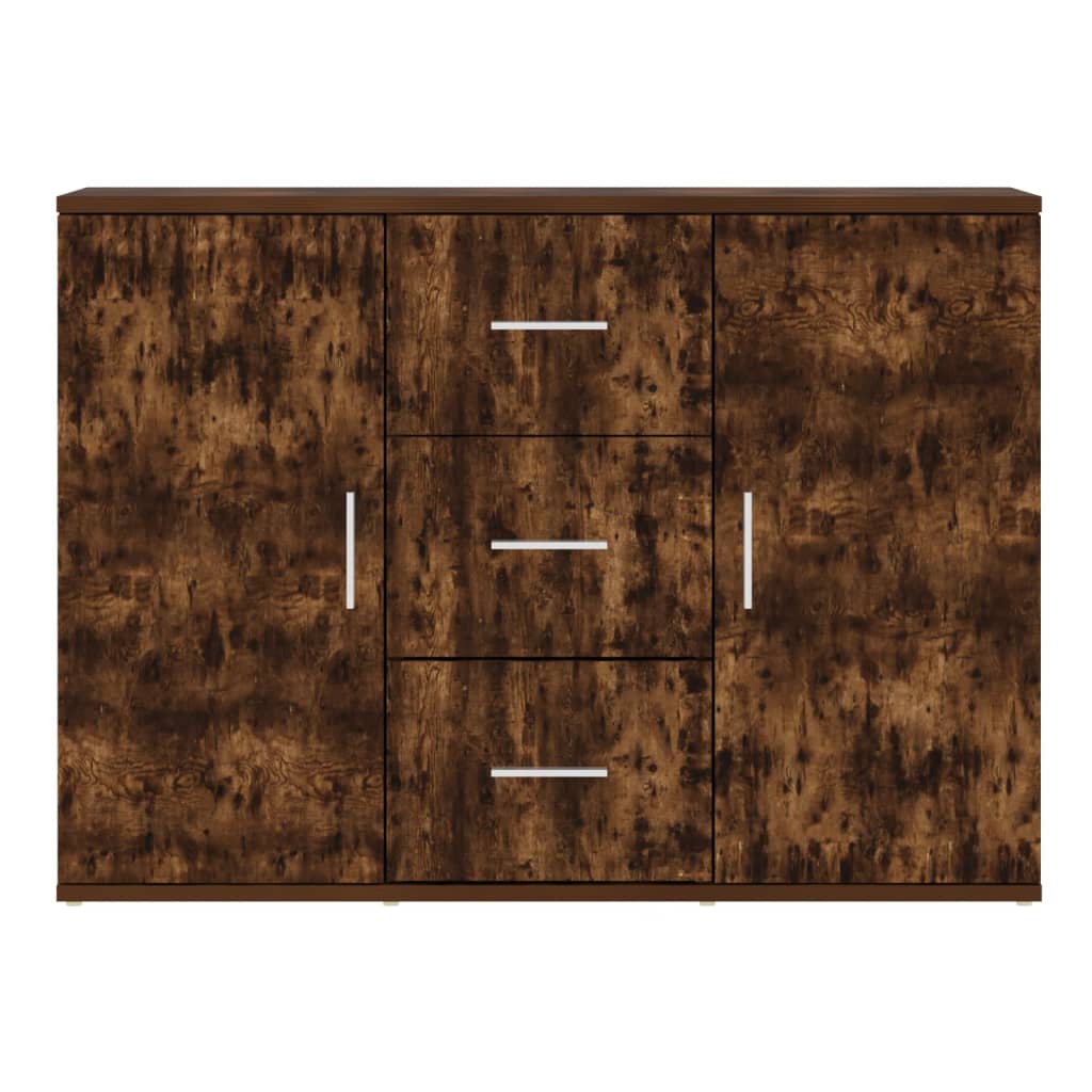 Skjenk røkt eik 91x29,5x65 cm konstruert tre