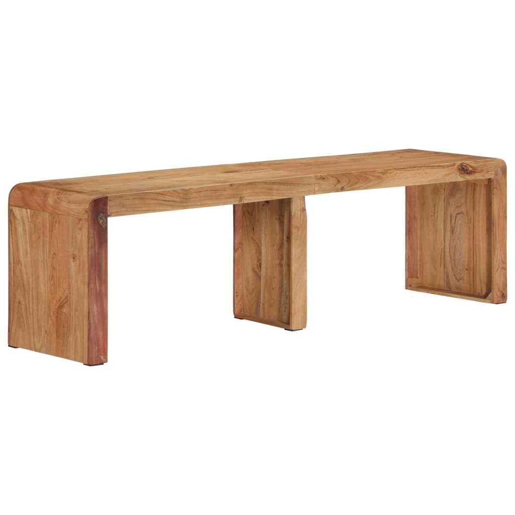 Benk 160x38x45 cm heltre akasie