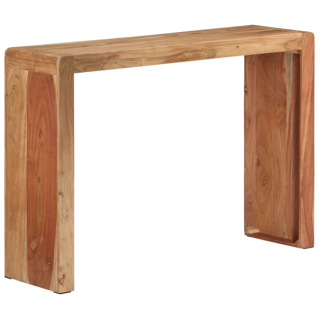 Konsollbord 110x30x76 cm heltre akasie
