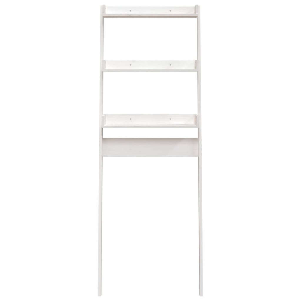 Baderomshylle hvit 63,5x32x179 cm heltre furu