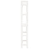 Baderomshylle hvit 63x26x171 cm heltre furu