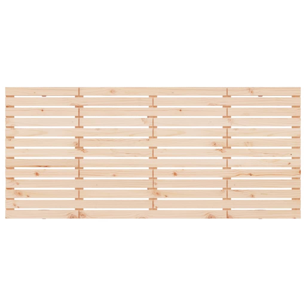 Veggmontert hodegavl 186x3x91,5 cm heltre furu