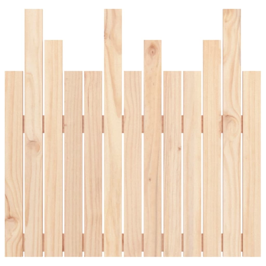 Veggmontert hodegavl 82,5x3x80 cm heltre furu