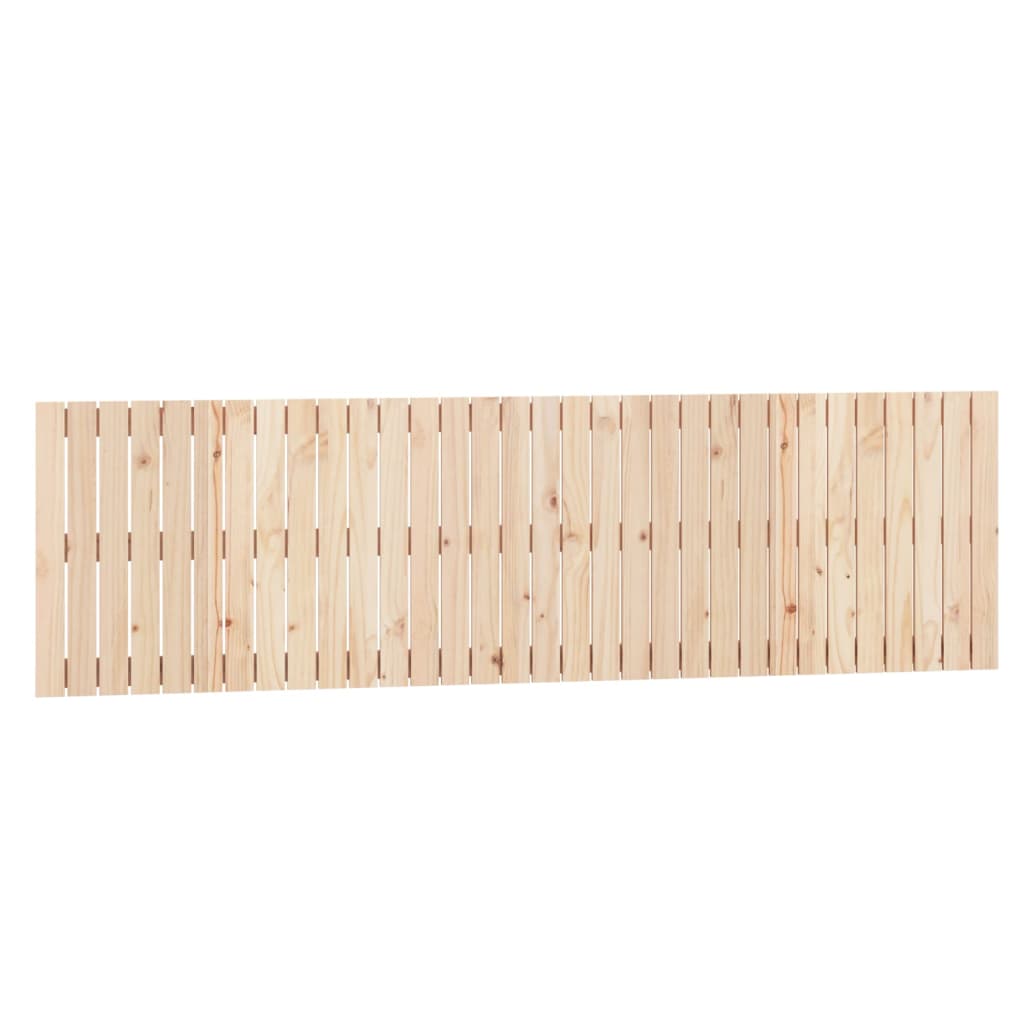 Veggmontert hodegavl 204x3x60 cm heltre furu