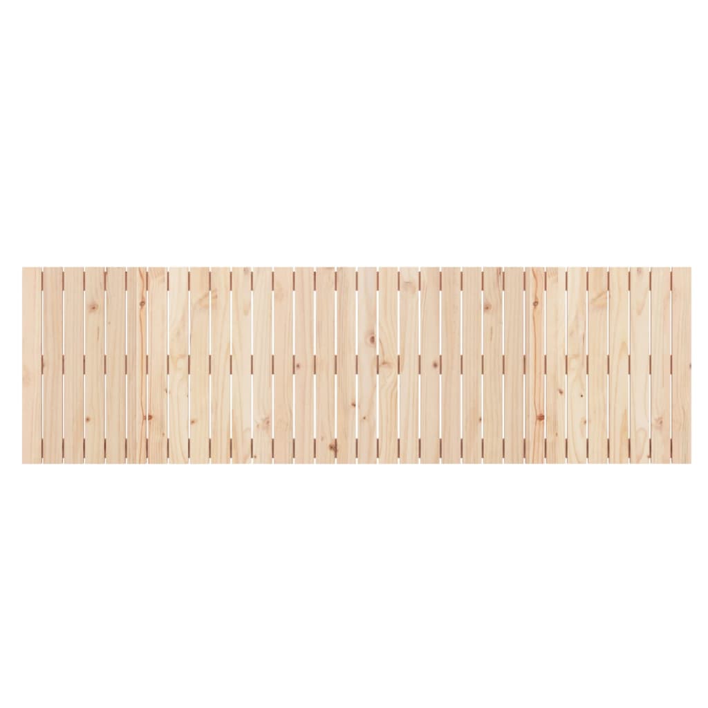 Veggmontert hodegavl 204x3x60 cm heltre furu