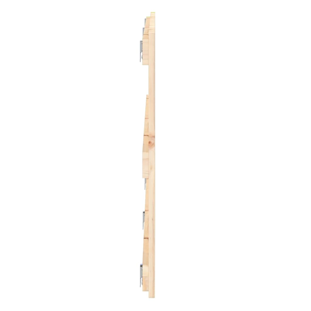 Veggmontert hodegavl 204x3x60 cm heltre furu