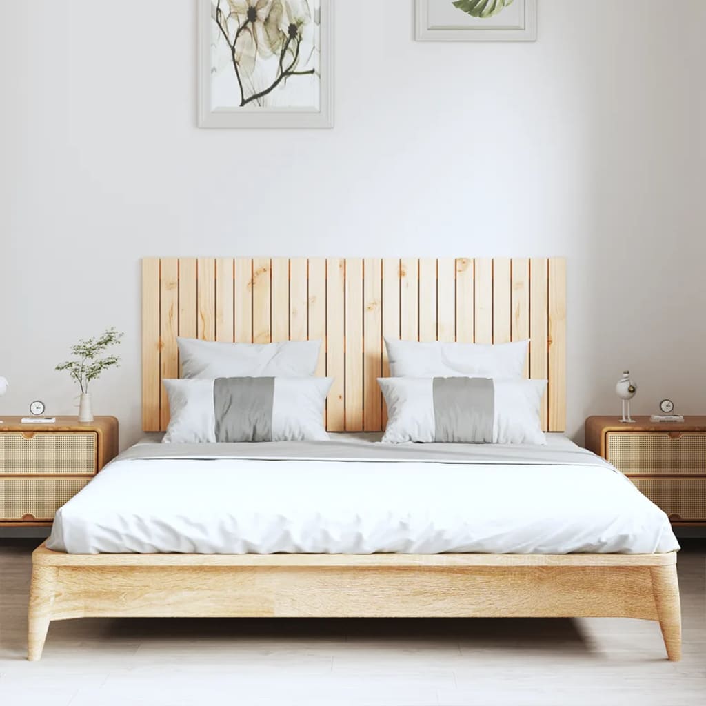 Veggmontert hodegavl 147x3x60 cm heltre furu