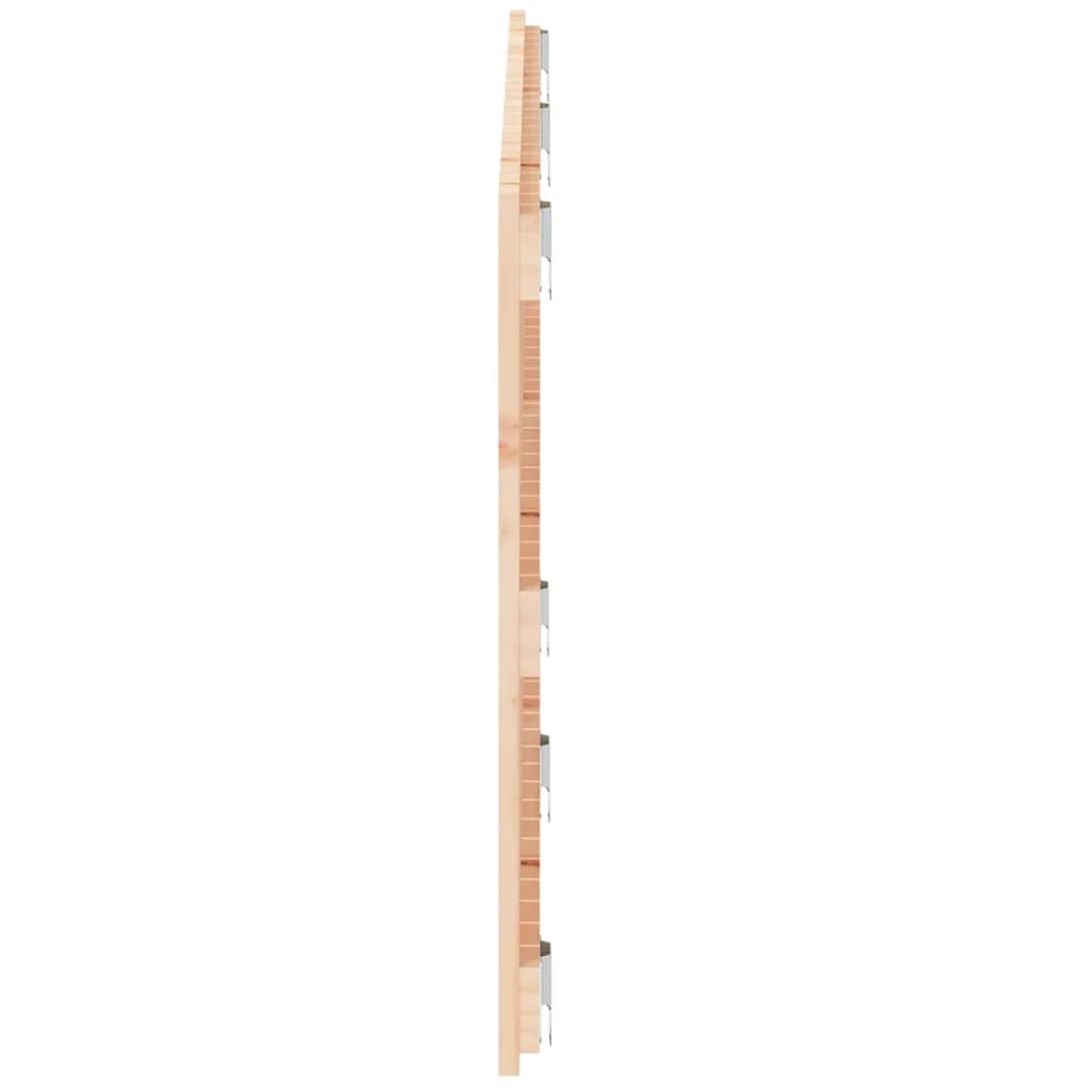 Veggmontert hodegavl 147x3x60 cm heltre furu