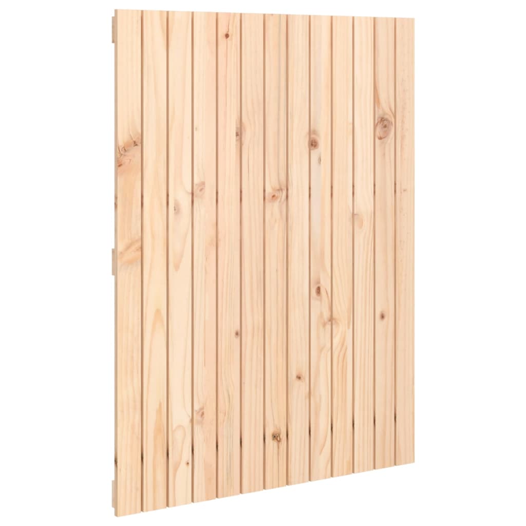 Veggmontert hodegavl 82,5x3x110 cm heltre furu