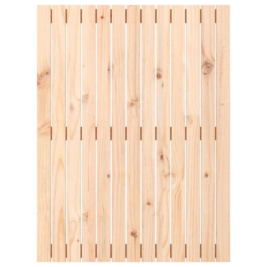 Veggmontert hodegavl 82,5x3x110 cm heltre furu