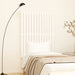 Veggmontert sengegavl hvit 82,5x3x110 cm heltre furu