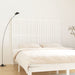 Veggmontert sengegavl hvit 166x3x110 cm heltre furu