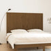 Veggmontert hodegavl honningbrun 185x3x110 cm heltre furu