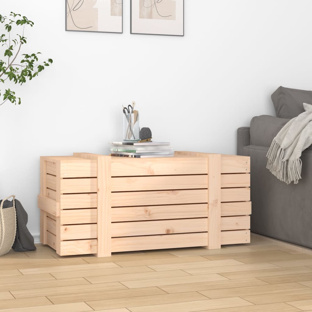 Putekasse 91x40,5x42 cm heltre furu
