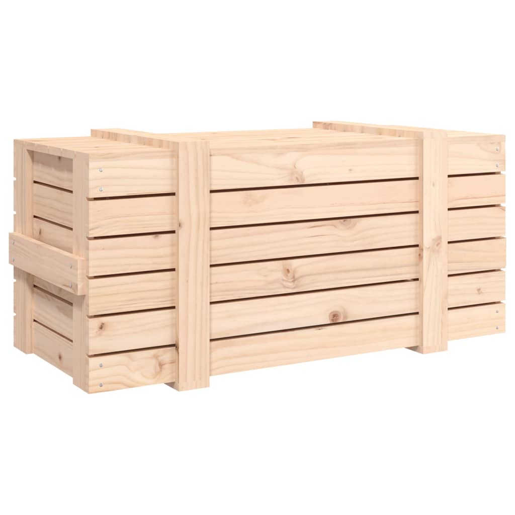 Putekasse 91x40,5x42 cm heltre furu