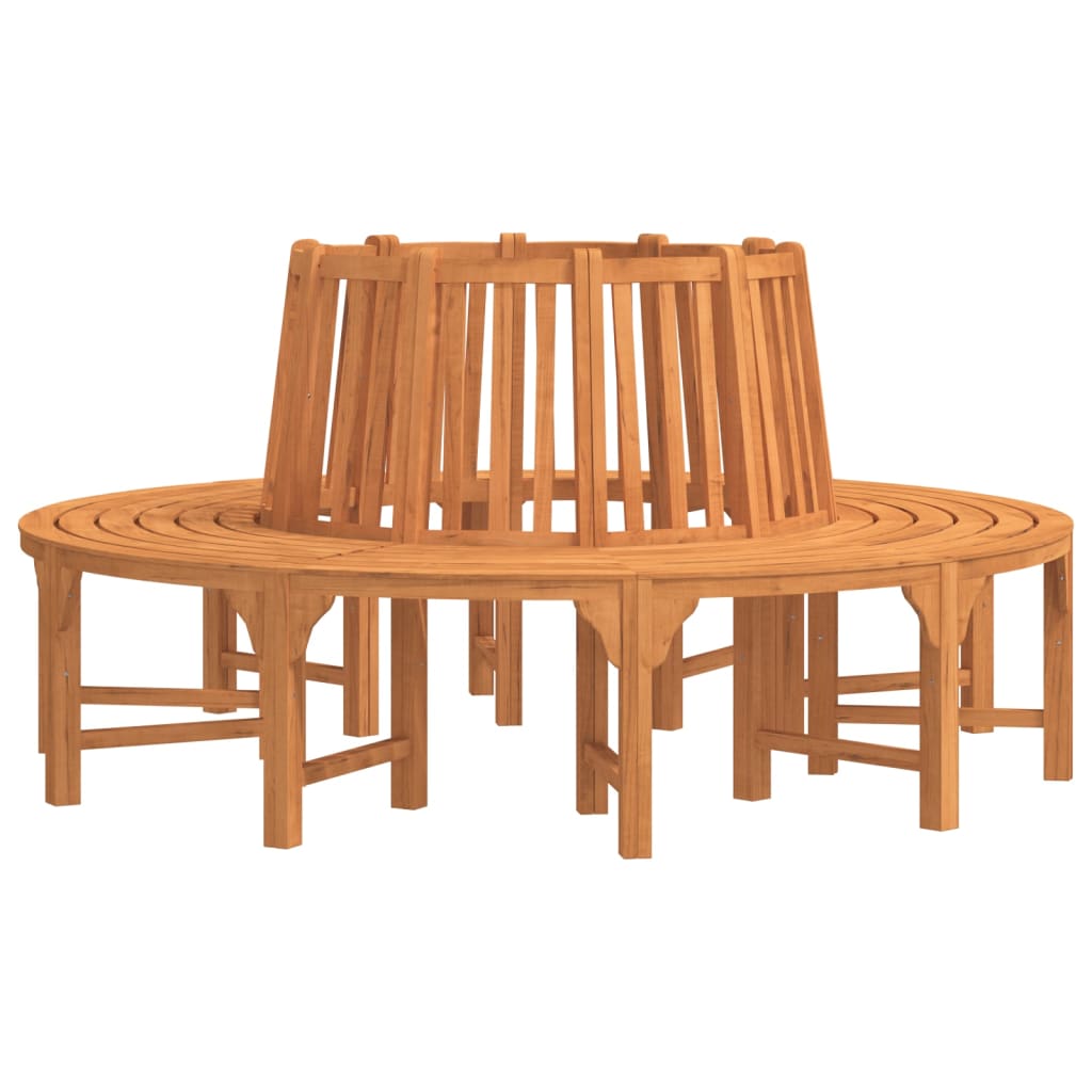 Rund trebenk Ø208 cm heltre eukalyptus