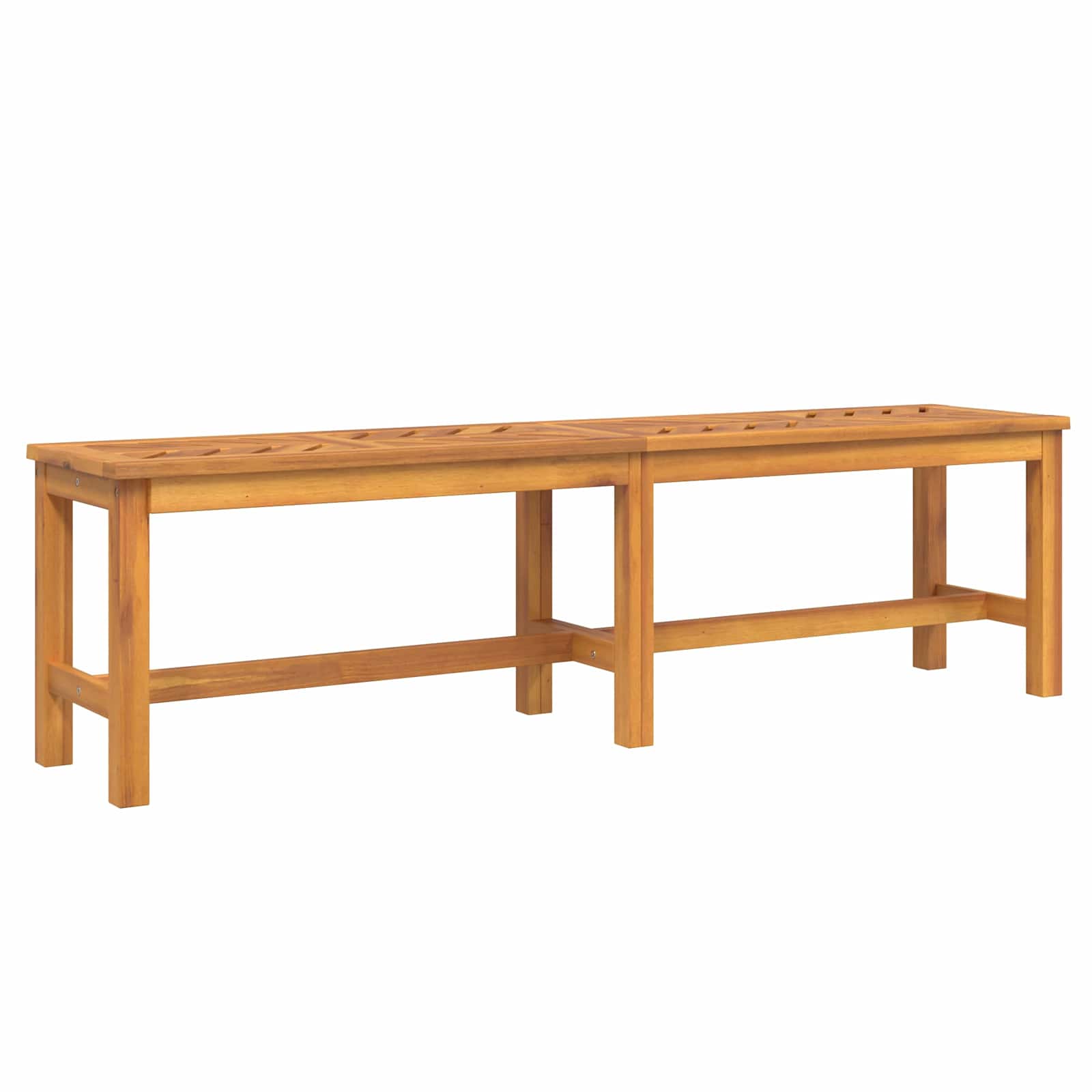 Hage Spisegruppe 3 pcs Brun Solid akasietre vidaXL