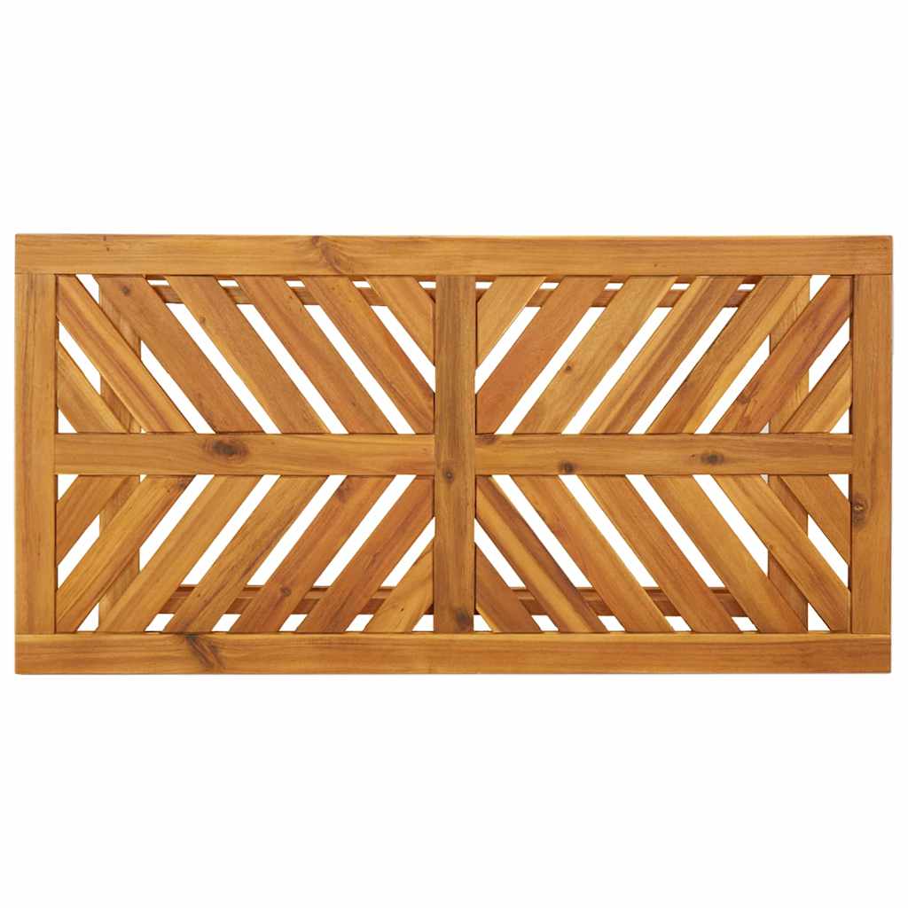 Hage lounge sett 5 pcs Brun Solid akasietre