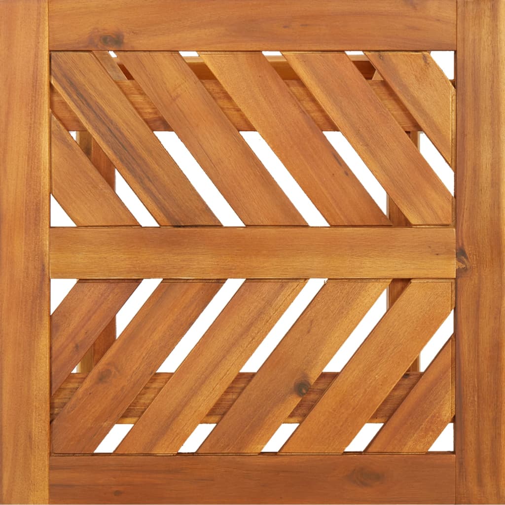Sidebord 45x45x60 cm heltre akasie
