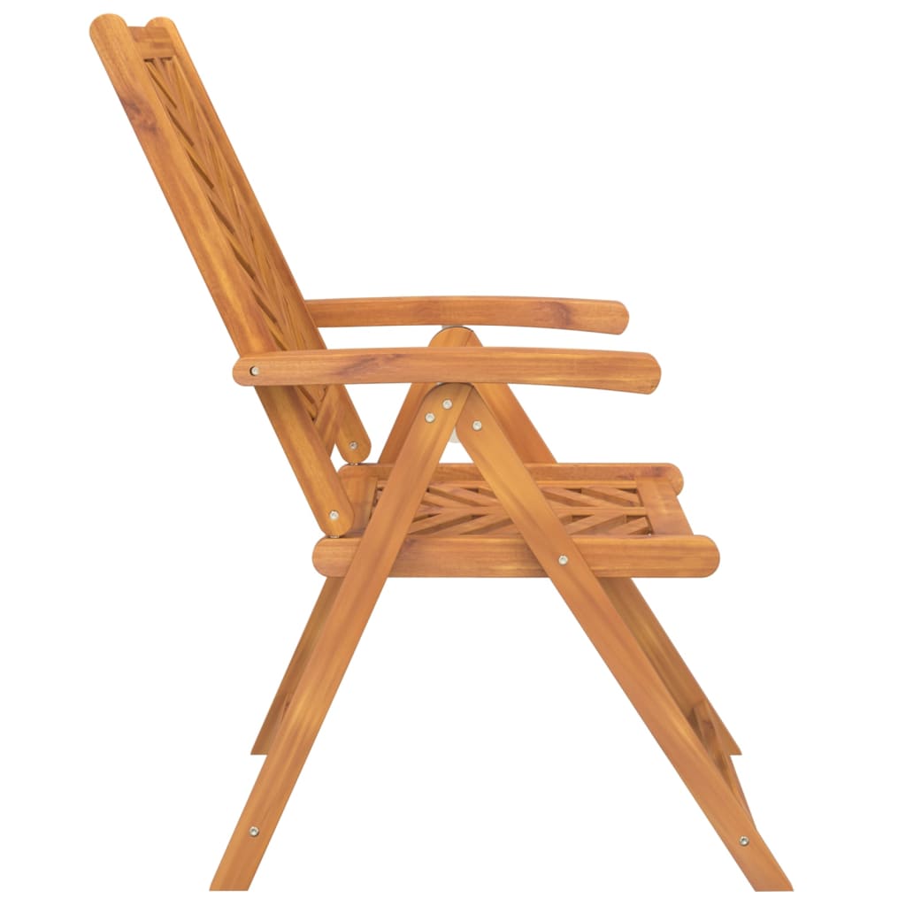 Hagelenestoler 2 stk heltre akasie