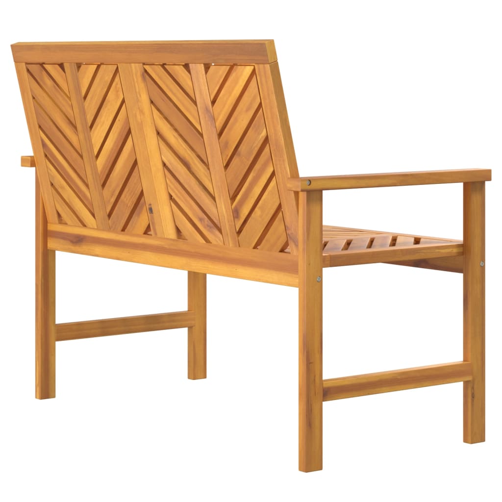 Hagebenk 109 cm heltre akasie