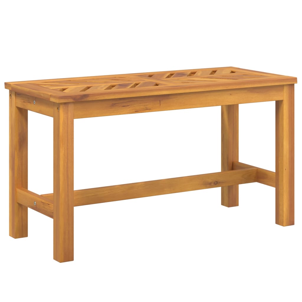 Hagebenk 80 cm heltre akasie vidaXL
