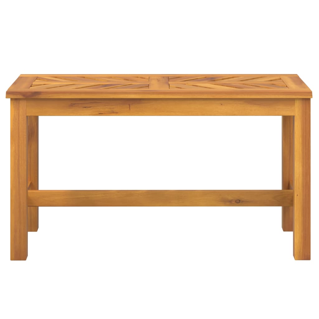 Hagebenk 80 cm heltre akasie vidaXL