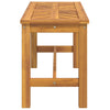 Hagebenk 80 cm heltre akasie