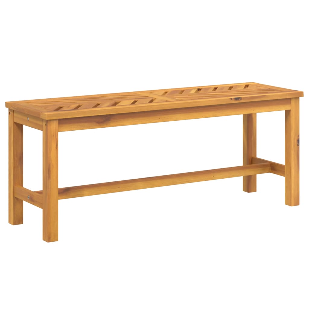Hagebenk 110 cm heltre akasie