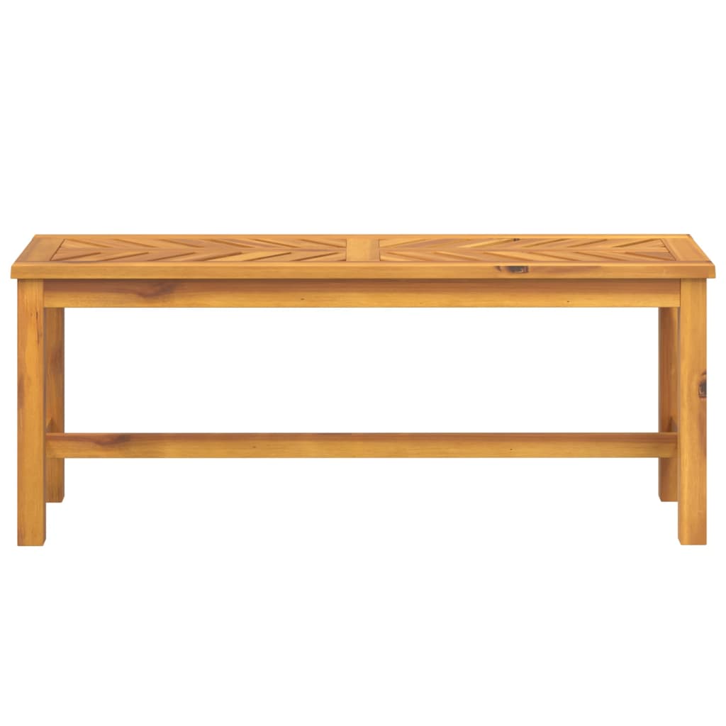 Hagebenk 110 cm heltre akasie