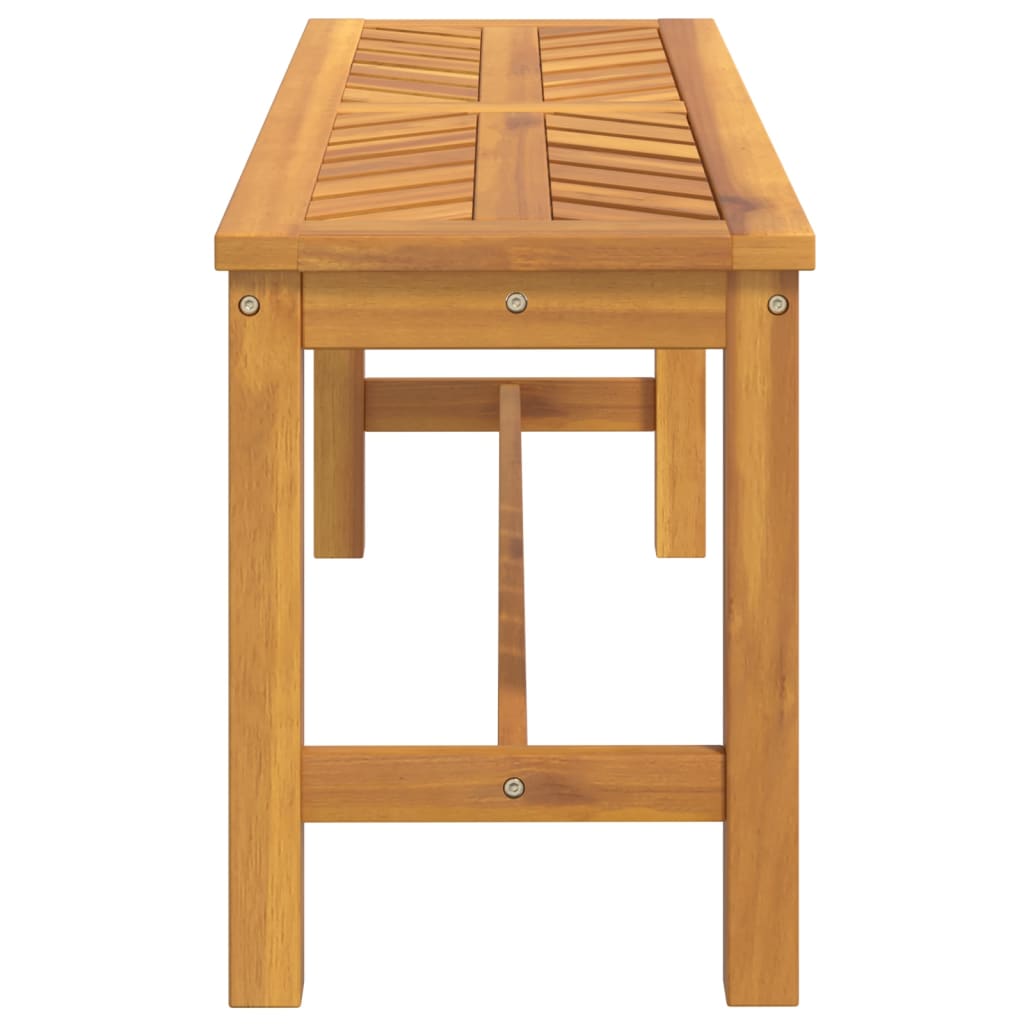 Hagebenk 110 cm heltre akasie