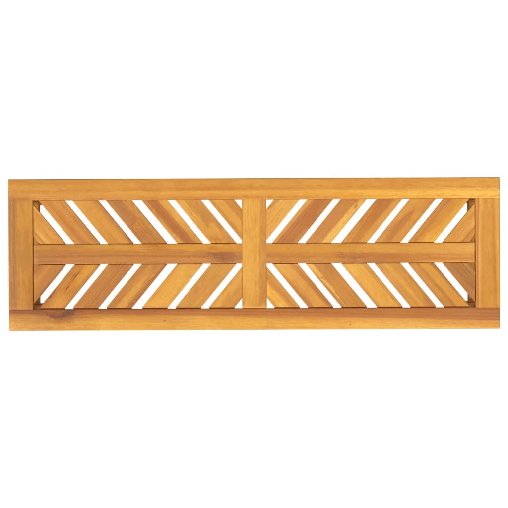 Hagebenk 110 cm heltre akasie