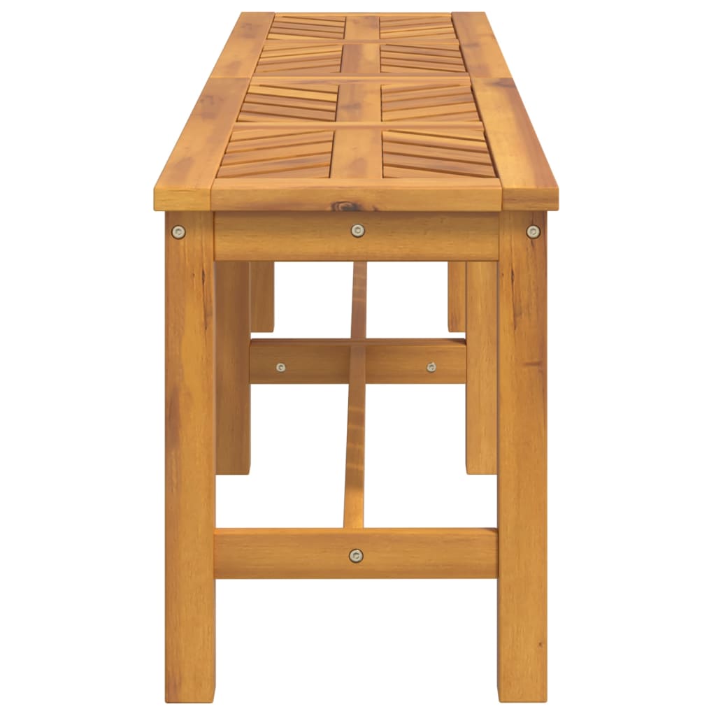 Hagebenk 150 cm heltre akasie