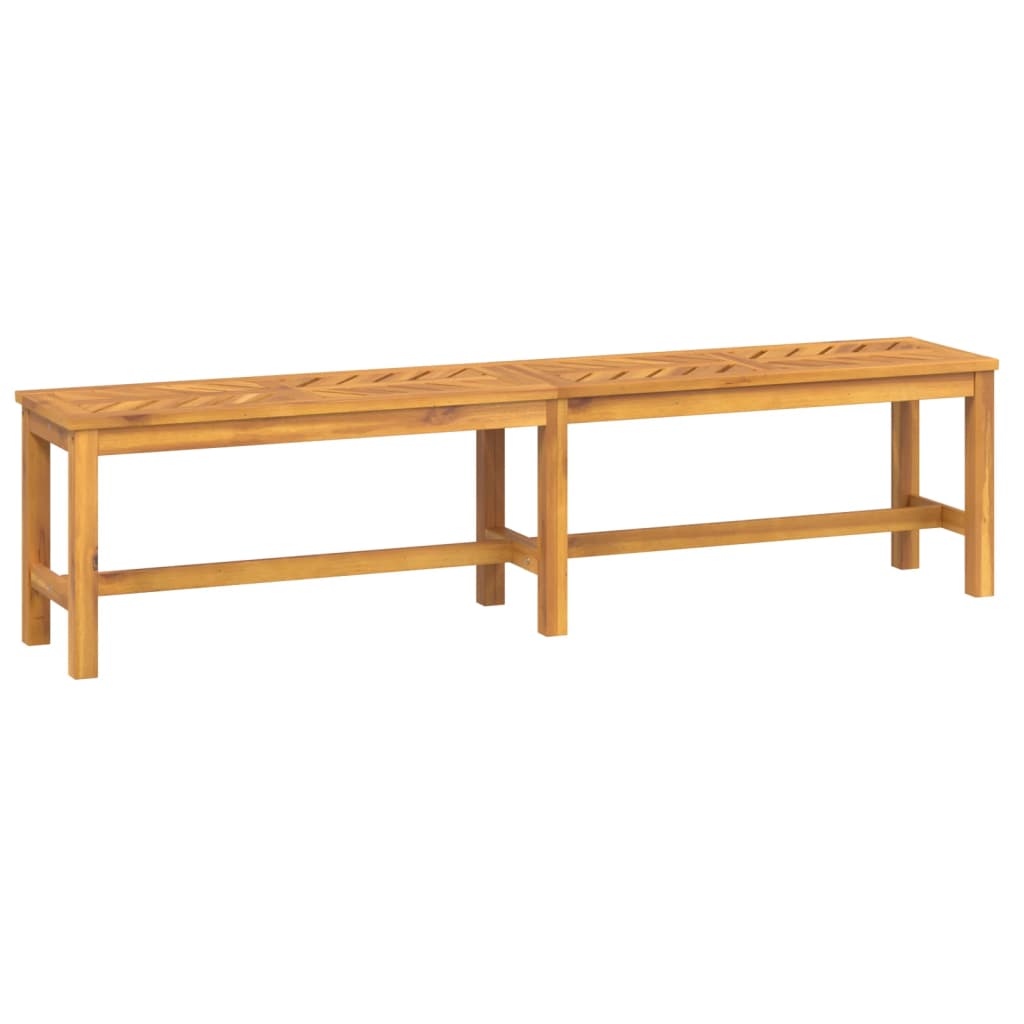 Hagebenk 180 cm heltre akasie