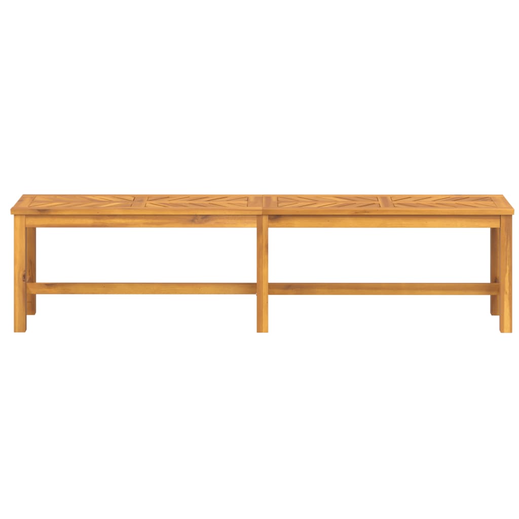 Hagebenk 180 cm heltre akasie
