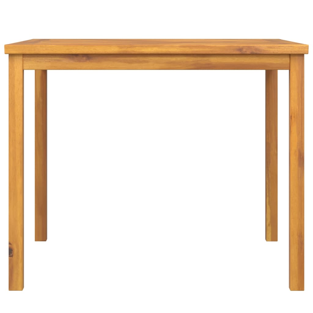 Hagespisebord 90x90x74 cm heltre akasie