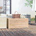 Hagekasse 101x50,5x46,5 cm heltre furu