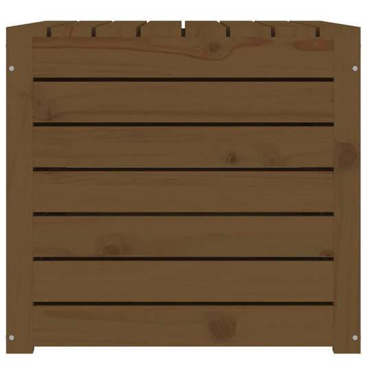 Hagekasse honningbrun 101x50,5x46,5 cm heltre furu