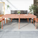 Hagebord 203,5x100x76 cm heltre douglasgran vidaXL