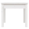Hagebenk hvit 50x44x45 cm heltre furu