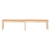 Hagebenk 2 seter 203,5x44x45 cm heltre furu