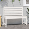 Hagebenk hvit 109 cm heltre furu
