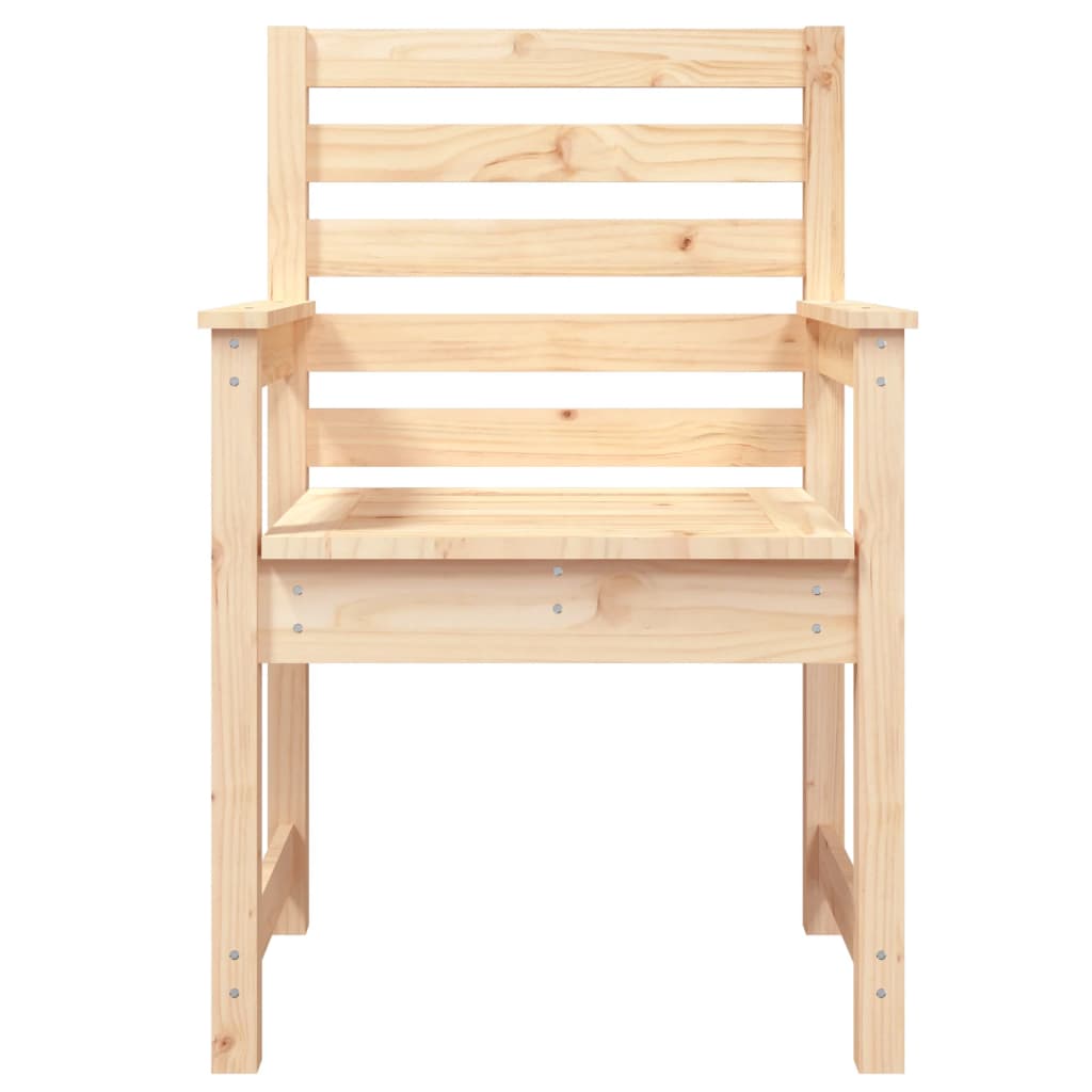 Hagestoler 2 stk 60x48x91 cm heltre furu