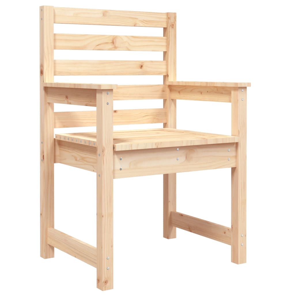 Hagestoler 2 stk 60x48x91 cm heltre furu