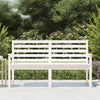 Hagebenk hvit 159,5x48x91,5 cm heltre furu
