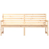 Hagebenk 203,5x48x91,5 cm heltre furu