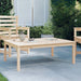 Hagebord 121x82,5x45 cm heltre furu